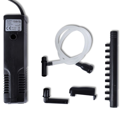 Aquarium filter pump, aquarium filter, Aquafilter 300L/h, aquarium filter pump with activated carbon