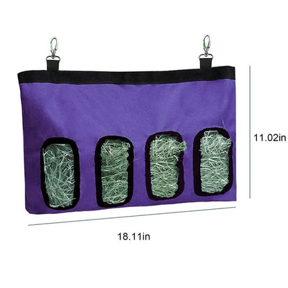 Rabbit Hay Feeder Bag, Guinea Pig Hay Feeder, Guinea Pig Hay Feeder Storage, Hanging Rabbit Hay Feeder Bag For Guinea Pigs Bunnies Chinchillas