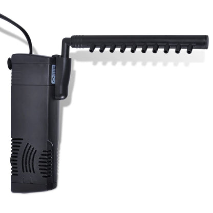 Aquarium filter pump, aquarium filter, Aquafilter 300L/h, aquarium filter pump with activated carbon